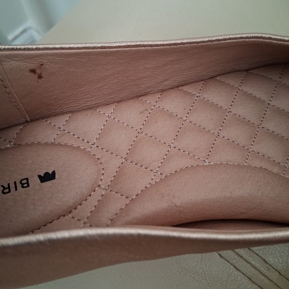 Birdies The Goldfinch Ballet Flats in Rose Gold Size 9 - Picture 5 of 12